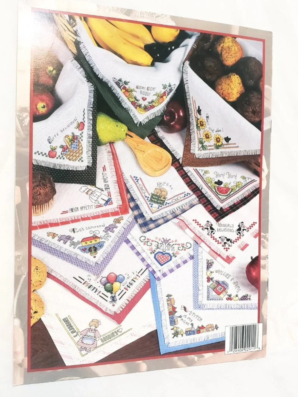 Bread Cloth Collection Cross Stitch Leaflet 2911 Patterns 1996 Leisure Arts